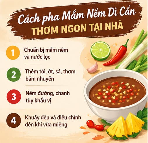 Mắm Nêm Dì Cẩn Đà Nẵng – Đậm Đà Hương Vị Đặc Sản Miền Trung
