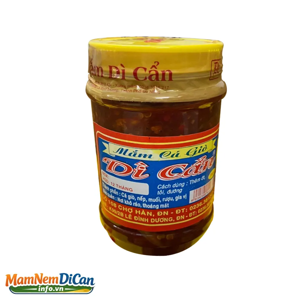Mắm Cá Giò (Cá Rò) Dì Cẩn