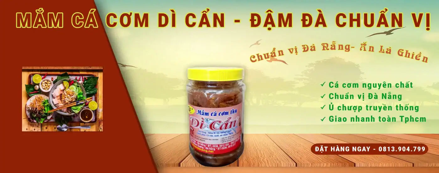 mắm cá cơm dì cẩn